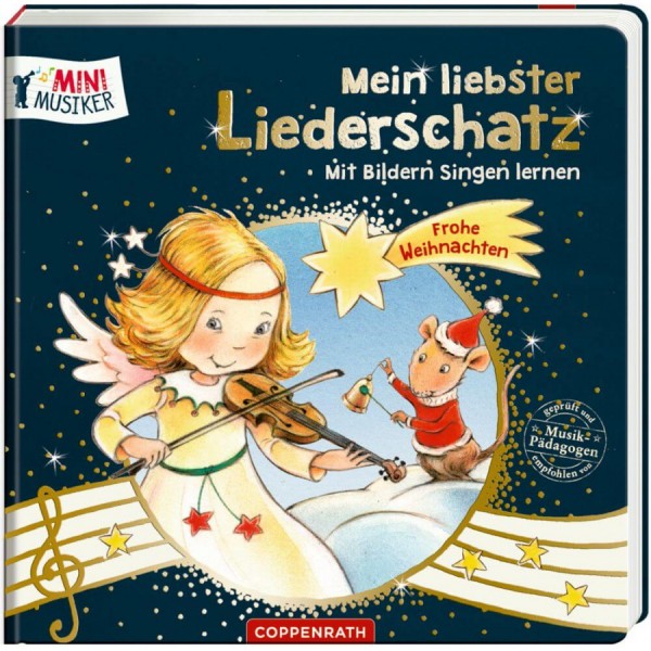 Coppenrath Verlag M.l.Liederschatz: Mit Bildern singen... Fr.Weihn. (M-Musik.)