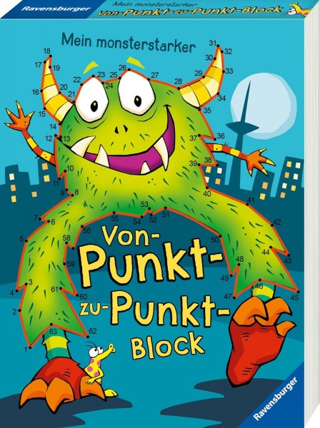 Mein monsterstarker Von-Punkt-zu-Punkt-Block ab 5 Jahren