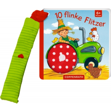 Coppenrath Verlag Mein 1.Fühl-Buch für d.Buggy: 10 flinke Flitzer (Fühlen&b.)