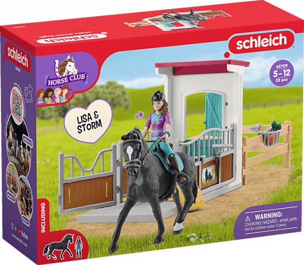 Schleich Pferdebox mit Lisa & Stormnicht einzeln bestellbar