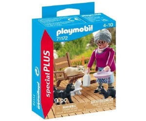 PLAYMOBIL® Oma mit Katzen