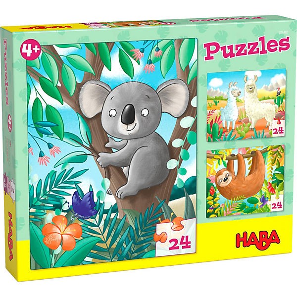 Haba Puzzles Koala, Faultier & Co.