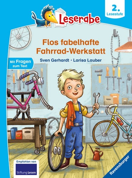 Ravensburger Leserabe - 2. Lesestufe: Flos fabelhafte Fahrrad-Werkstatt