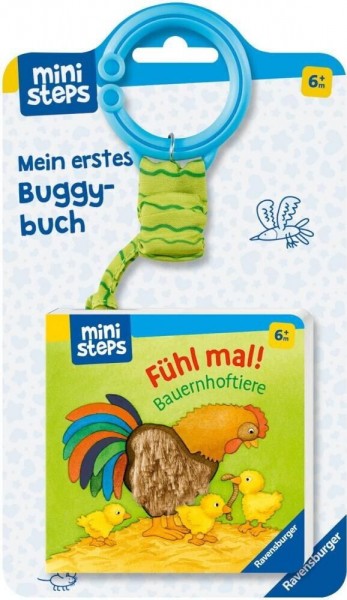 ministeps: Mein erstes Buggybuch: Fühl mal! Bauernhoftiere