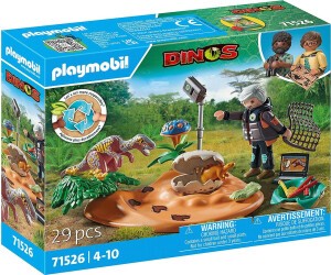 PLAYMOBIL® Stegosaurusnest mit Eierdieb