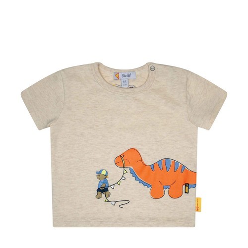 Steiff T-Shirt kurzarm beige, Größe 56