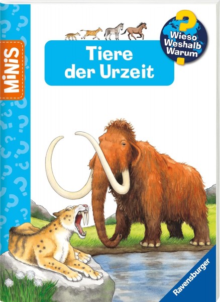 Ravensburger Minis: Wieso? Weshalb? Warum? - Tiere der Urzeit