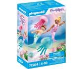 PLAYMOBIL® Meerjungfrauen-Kinder mit Quallen