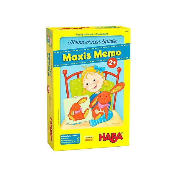 Haba Meine ersten Spiele – Maxis Memo