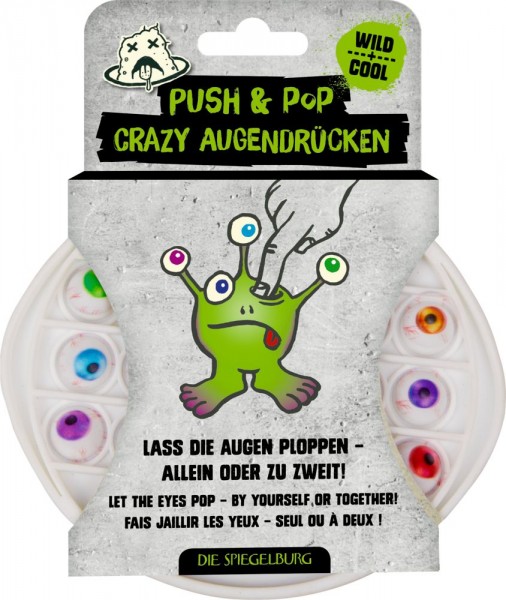 Die Spiegelburg Push & Pop - Crazy Augendrücken Wild+Cool