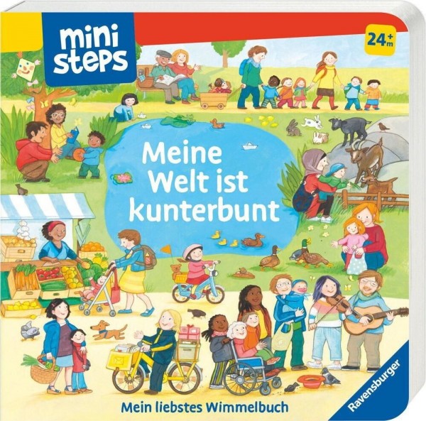 ministeps: Meine Welt ist kunterbunt