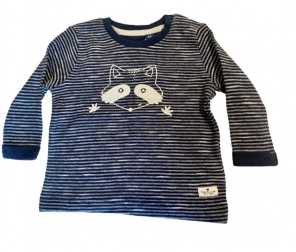 TOM TAILOR Baby Langarmshirt mit solid details, Gr.68