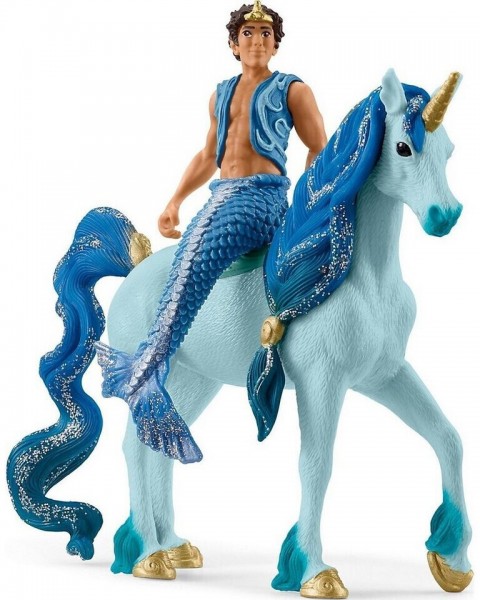 Schleich Aryon auf Einhorn