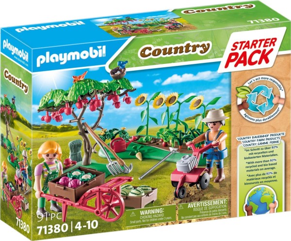 PLAYMOBIL® Starter Pack Bauernhof Gemüsegarten