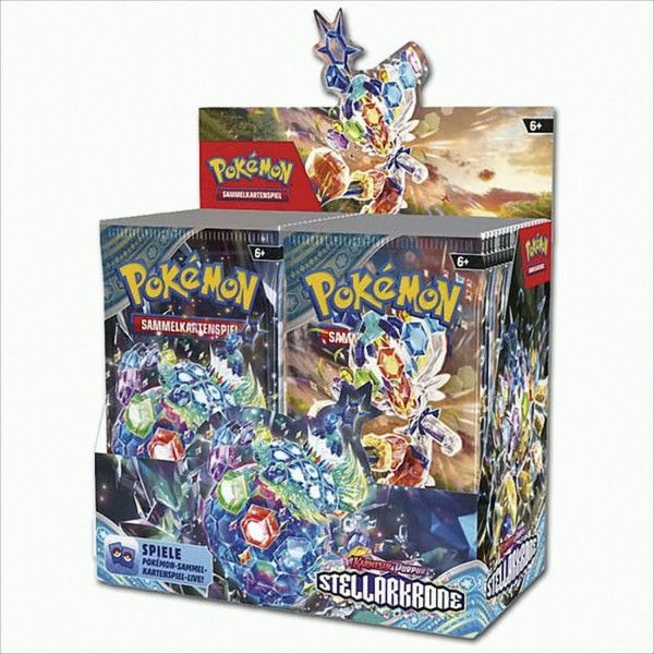 Pokémon Karmesin & Purpur Stellarkrone 36er Display Boo