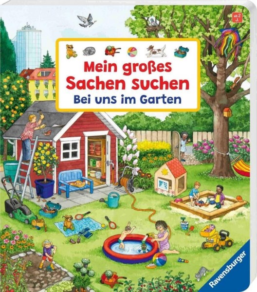 Mein großes Sachen suchen: Bei uns im Garten