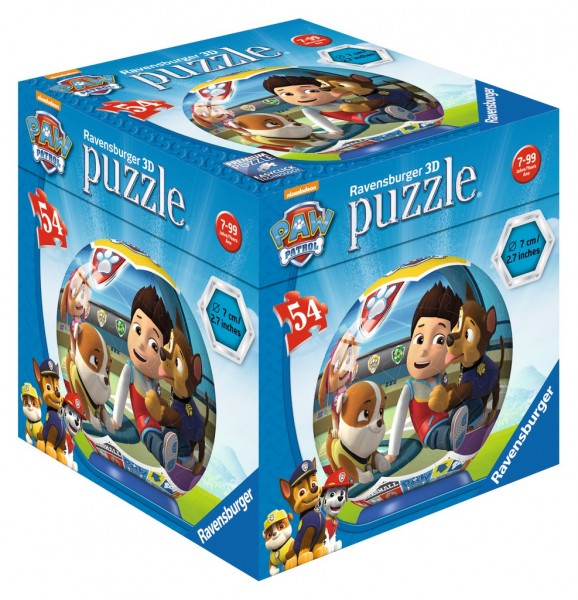 Ravensburger Puzzle-Ball Paw Patrol 54T.