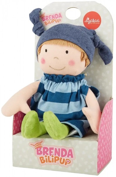 Sigikid Puppe Brenda Bilipup, blau