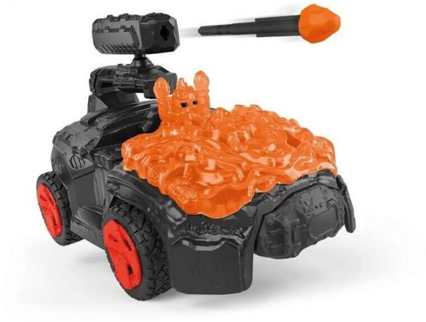 Schleich Lava-Crashmobil mit Mini Creature