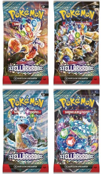 Pokémon Karmesin & Purpur Stellarkrone Booster