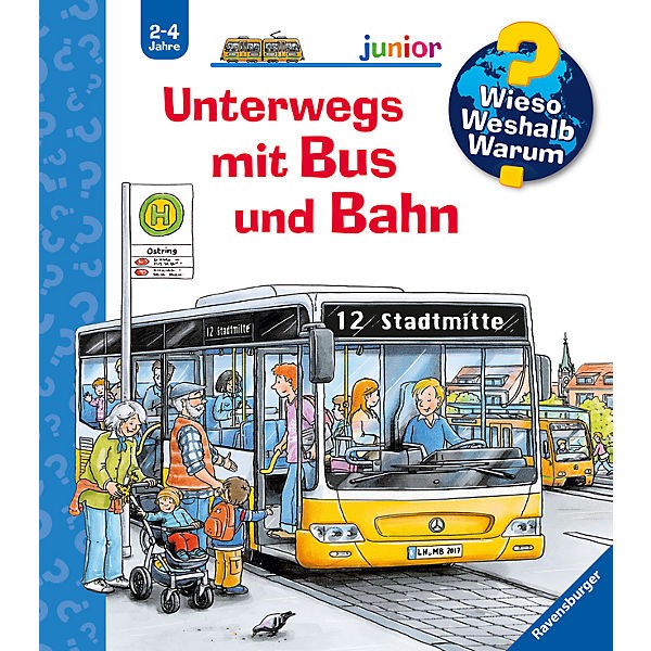 Wieso? Weshalb? Warum? junior, Band 63: Unterwegs mit Bus und Bahn