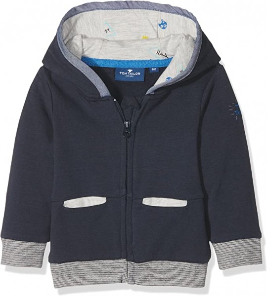 Tom Tailor Baby Sweatshirt Sweatjacke 6715, Space PHD kaufen Hood, Kinderwelt Uni Blue | 1/1 Gr. Outer online 68