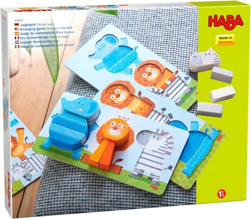 Haba Haba Legespiel Tierisch wild