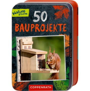 Coppenrath Verlag 50 Bauprojekte - Nature Zoom (Blechdose)