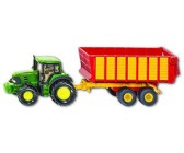 Siku John Deere mit Silagewagen