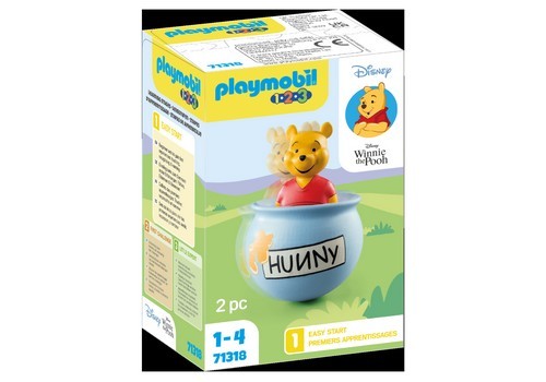 Playmobil PLAYMOBIL® 1.2.3 & Disney: Winnies Stehauf-Honigtopf