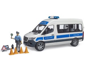 BRUDER MB Sprinter Polizei mit Polizist