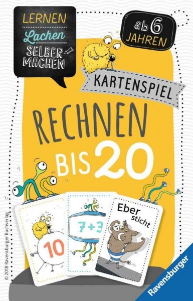 Lernen Lachen Selbermachen: Kartenspiel Rechnen bis 20