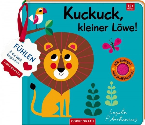 Coppenrath Verlag Mein Filz-Fühlbuch: Kuckuck, kleiner Löwe!