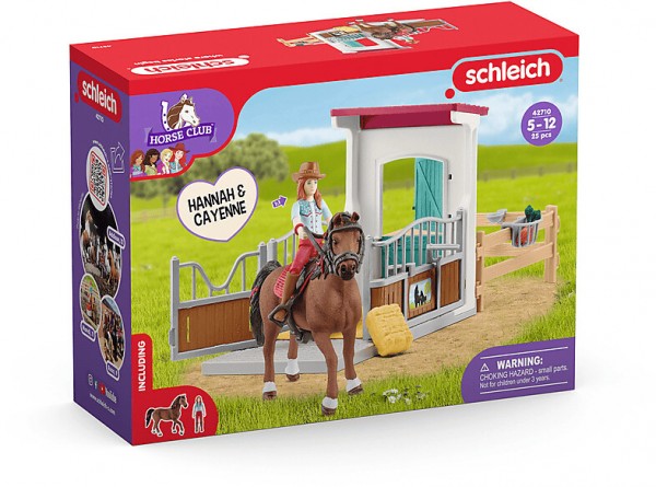 Schleich Pferdebox mit Hannah & Cayennenicht einzeln bestellbar