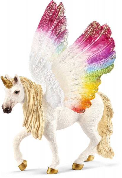 Schleich Geflügeltes Regenbogeneinhorn