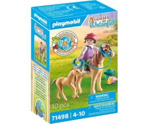 PLAYMOBIL® Kind mit Pony und Fohlen