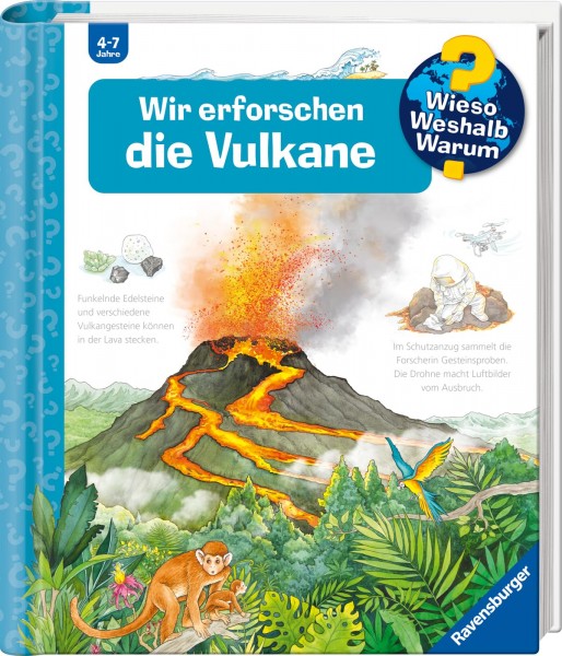 Wieso? Weshalb? Warum?, Band 4: Wir erforschen die Vulkane