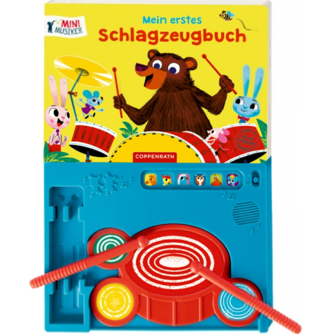 Coppenrath Verlag Mein erstes Schlagzeugbuch (Soundbuch/Mini-Musiker)